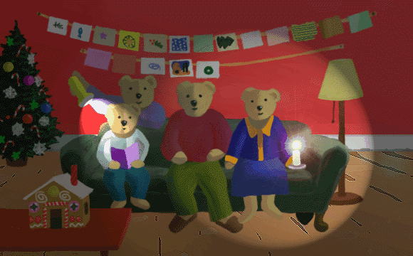 the Bear family living room on December 19